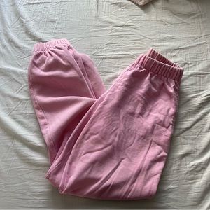 Brandy Melville bubblegum sweats